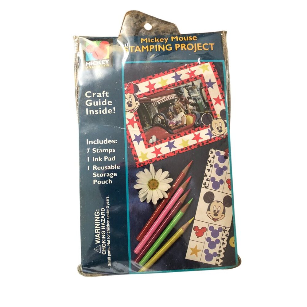 The Rubber Stamp Factory Disney Mickey Mouse Stampin Project Crafts NOB
